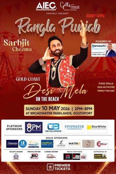 Rangla Punjab - Sarjit Cheema Australia / New Zealand Tour 2026