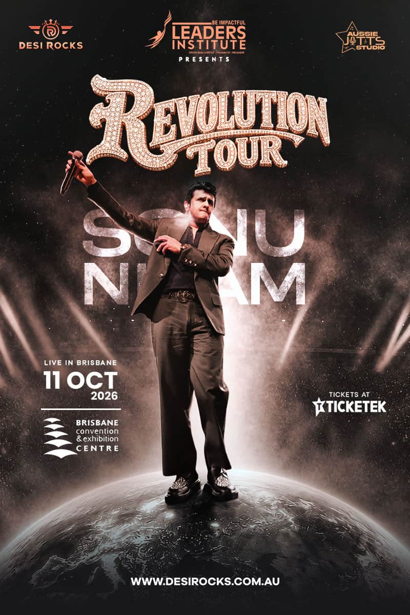 Sonu Nigam's Revolution Tour - Brisbane 2026