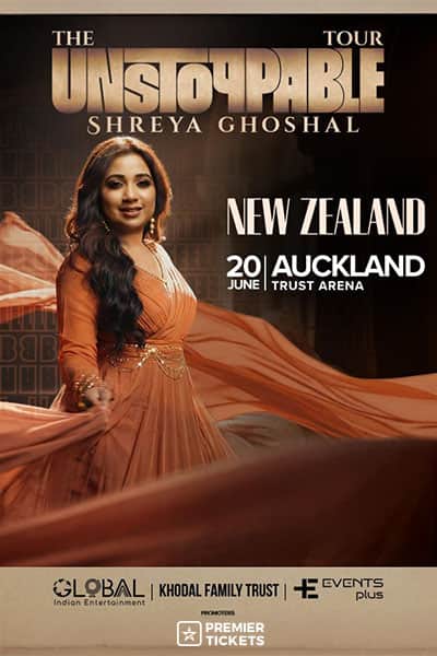 The Unstoppable Tour - Shreya Ghoshal Live in Auckland 2026