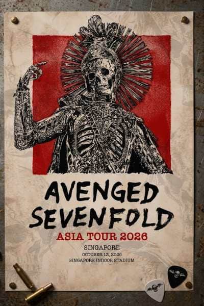 AVENGED SEVENFOLD ASIA TOUR 2026