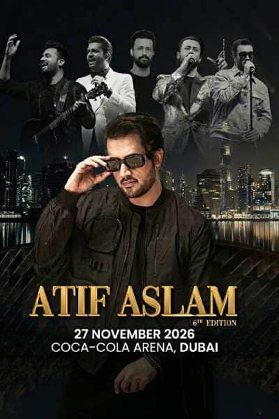 Atif Aslam 2026 in Dubai