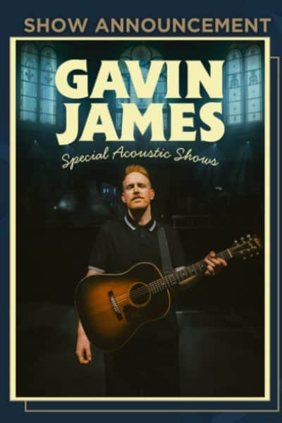 Gavin James 11 Nov 2026