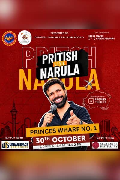 Pritish Narula Live - Hobart 2026