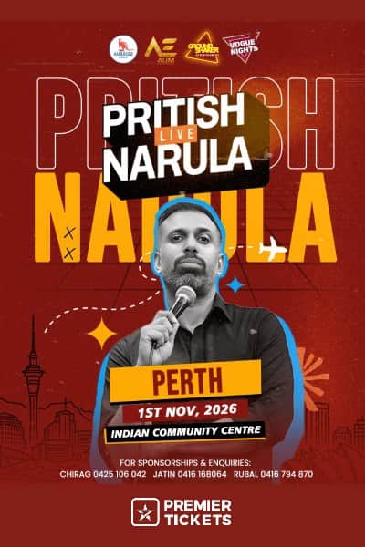 Pritish Narula Live - Perth 2026