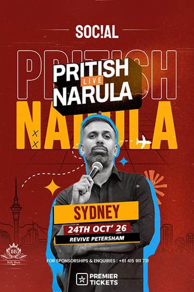 Pritish Narula Live - Sydney 2026