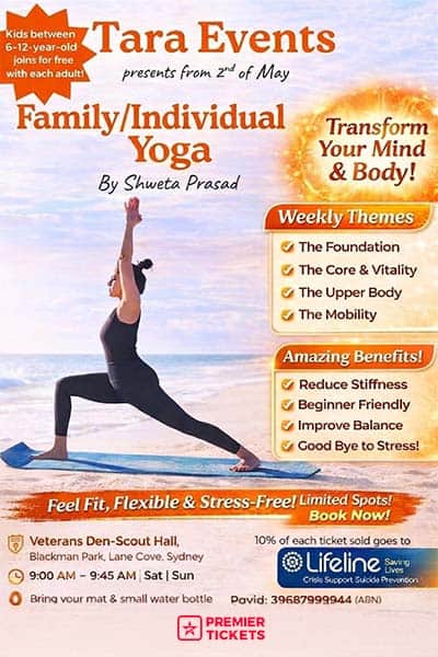 Family & Individual Yoga program 2026