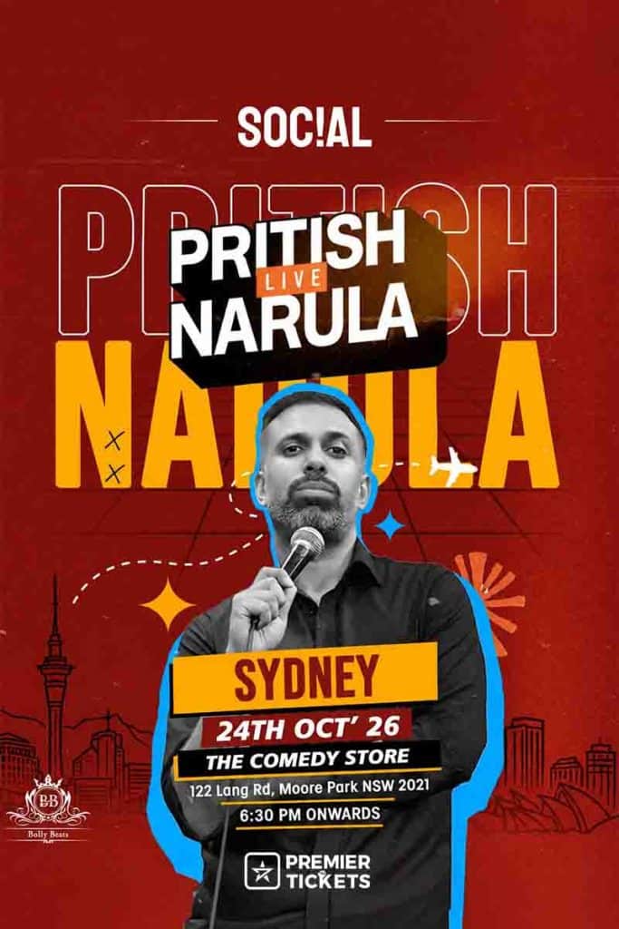 Pritish Narula Live - Sydney 2026