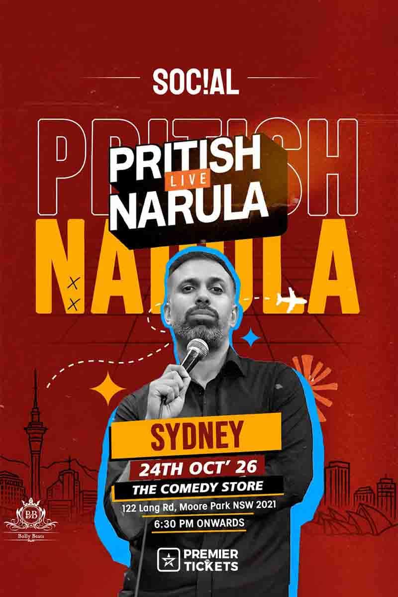 Pritish Narula Live - Sydney 2026