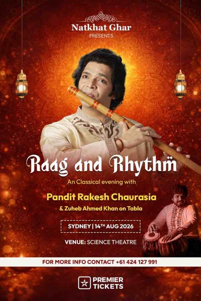 Sydney - Raag And Rhythm - A Classical Evening With Pandit Rakesh Chaurasia