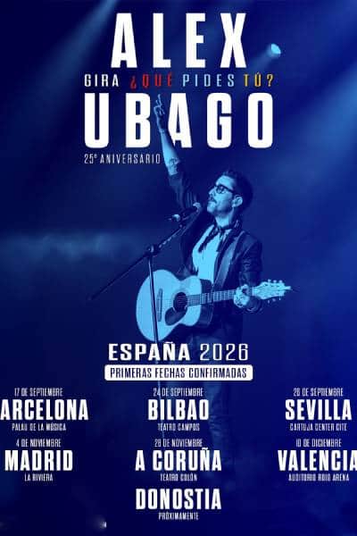 Alex Ubago - Madrid 2026