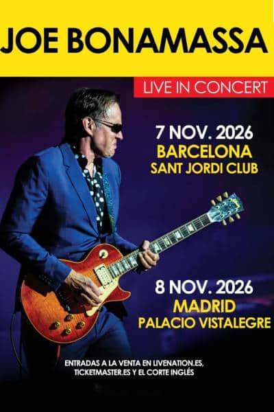 Joe Bonamassa - Barcelona 2026