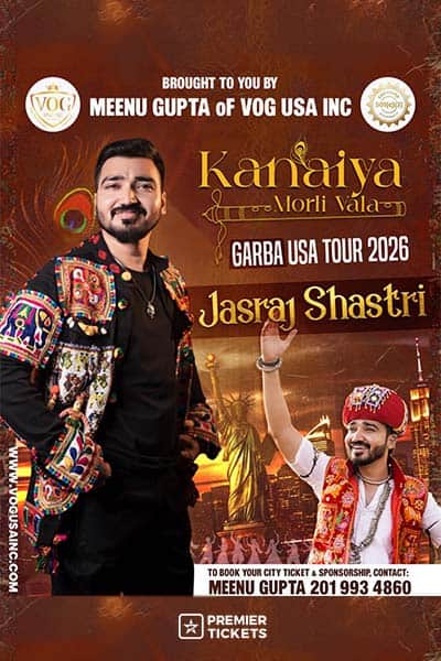 Kanaiya Murli Vala Garba Tour 2026