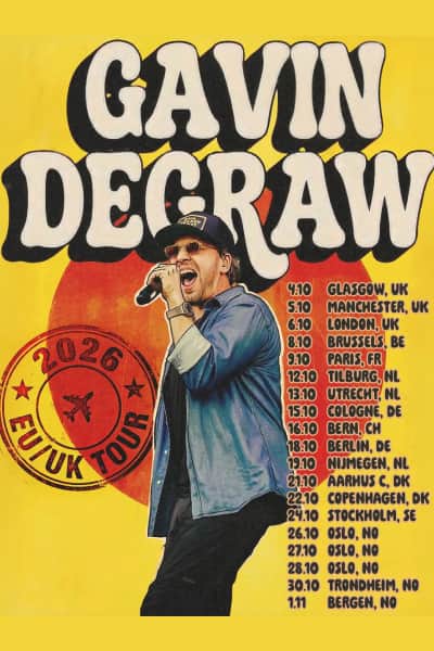 Gavin DeGraw - Tilburg 2026