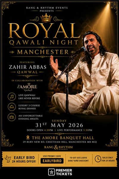Royal Qawali Night 2026 - Manchester