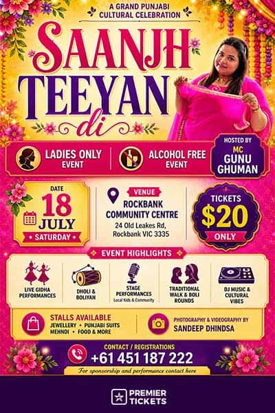 Saanjh Teeyan Di 2026