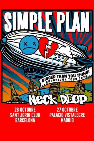 Simple Plan - Barcelona 2026