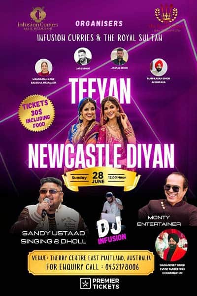 Teeyan Newcastle Diyan 2026