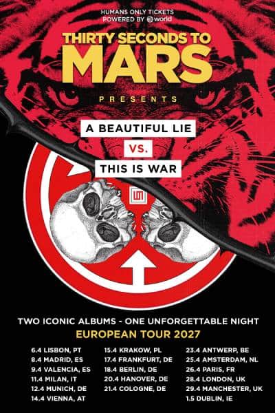 30 Seconds to Mars - Madrid 2026