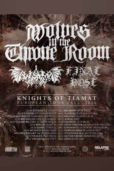 Wolves in the Throne Room - Oslo 2026
