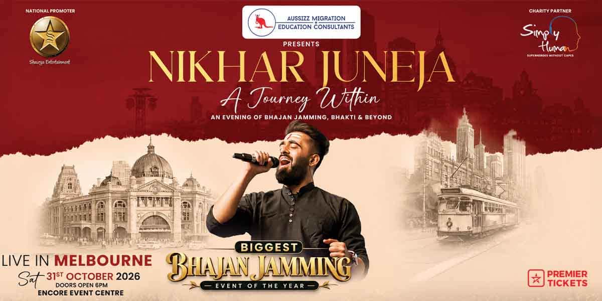 Nikhar Juneja Live in Melbourne 2026 - A Journey Within