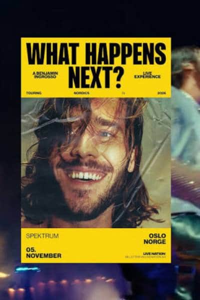 Benjamin Ingrosso - Oslo 2026