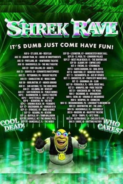 Shrek Rave - Oslo | 10 Oct 2026