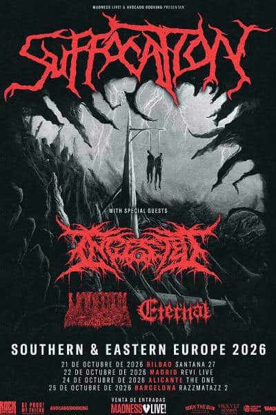 Suffocation - Bilbao 2026