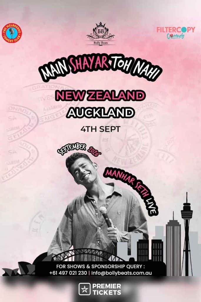 Main Shayar Toh Nahi ft. Manhar Seth Live in Auckland 2026