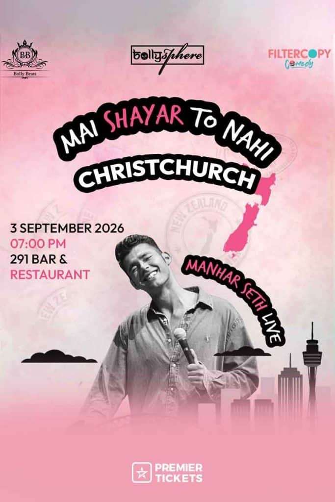 Main Shayar Toh Nahi ft. Manhar Seth Live in Christchurch 2026
