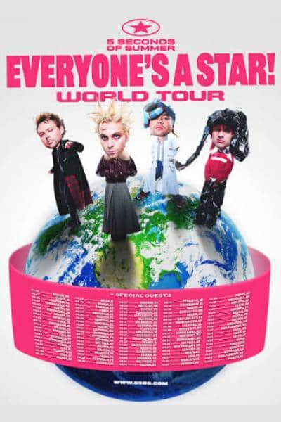 5 SECONDS OF SUMMER: EVERYONE'S A STAR! WORLD TOUR 2026