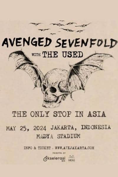 Avenged Sevenfold - Jakarta 2026