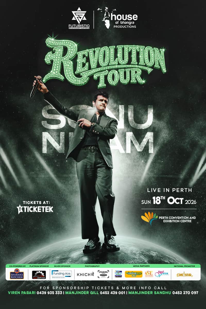 Sonu Nigam Revolution Tour - Perth 2026