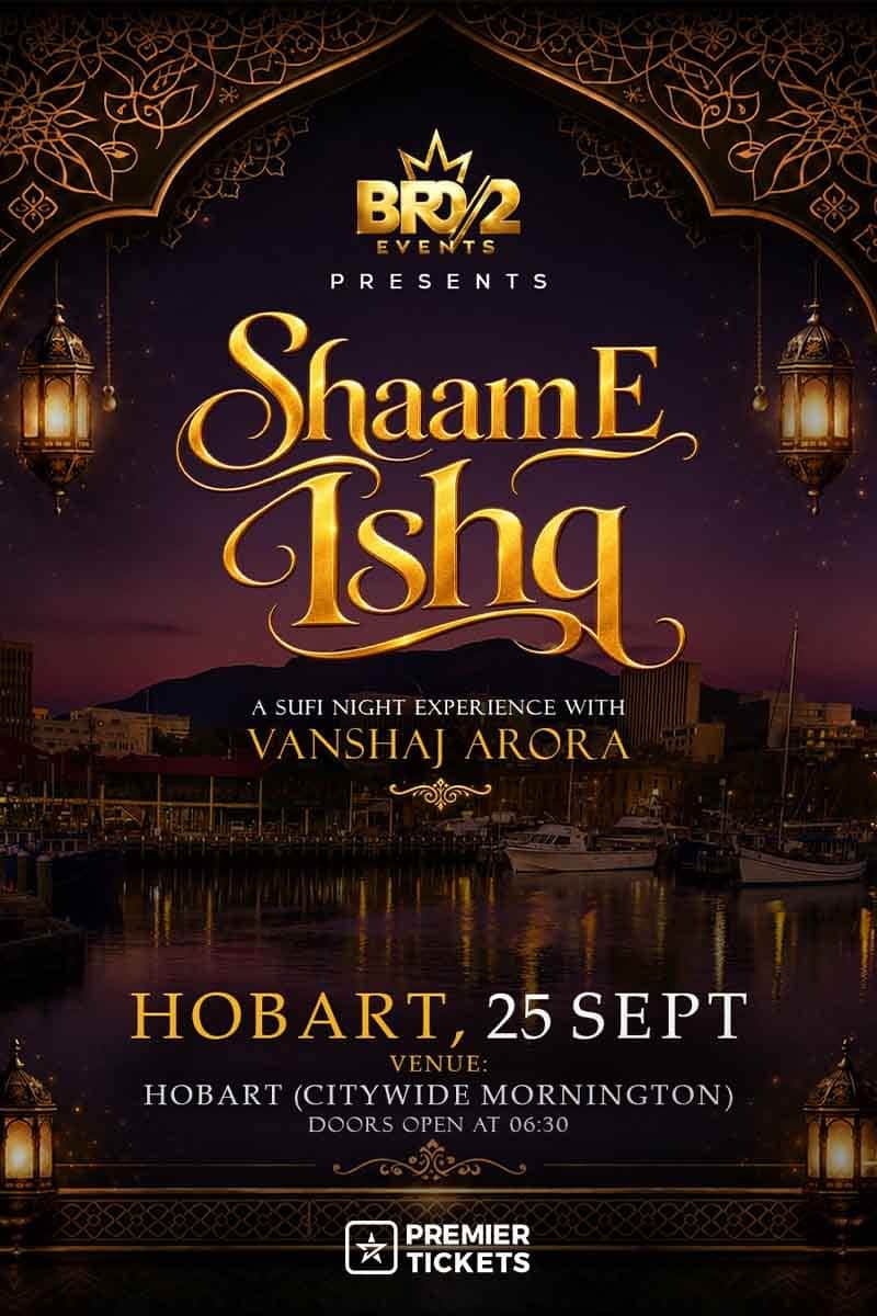 SHAAM-E-ISHQ With Vanshaj Arora - Hobart