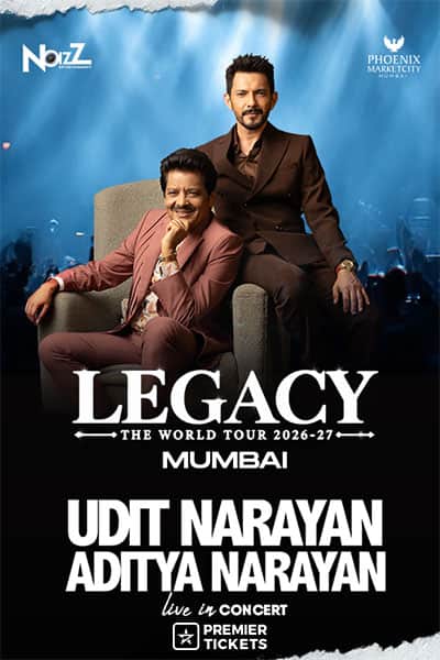 LEGACY WORLD TOUR - UDIT NARAYAN X ADITYA NARAYAN (MUMBAI)