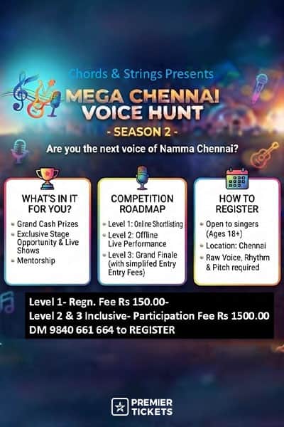 Mega Chennai Voice Hunt – Season 2 — photo 1