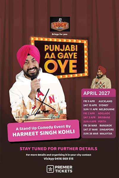 PUNJABI AA GAYE OYE - A STAND UP COMEDY SHOW IN BANGKOK