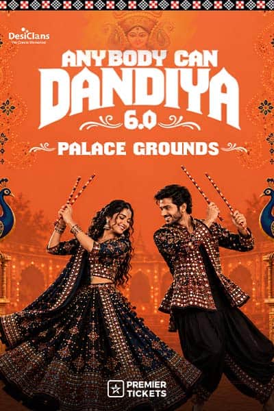 AnyBody Can Dandiya 6.0 - Palace Grounds 2026