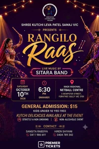 RANGILO RAAS 2026 - Melbourne