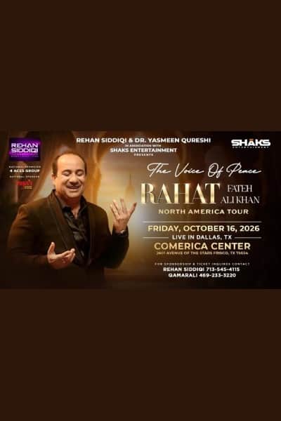 Rahat Fateh Ali Khan Live In Dallas 2026