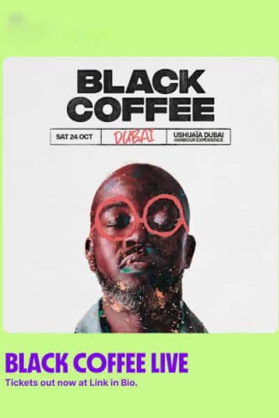 Black Coffee Live at Ushuaïa Dubai Harbour Dubai