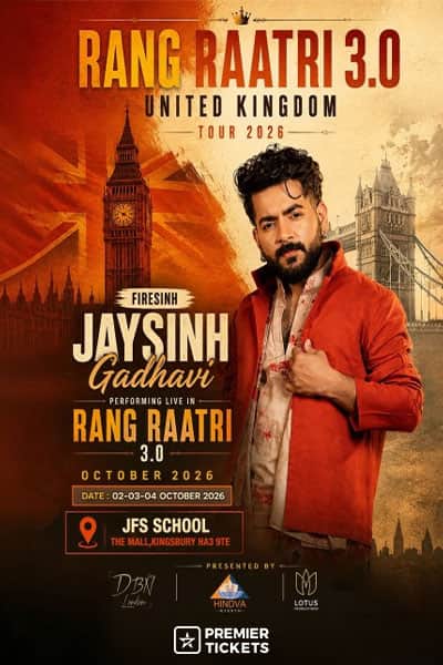 Rang Ratri 3.0 with Jaysinh Gadhvi - Sunday - 4th Oct