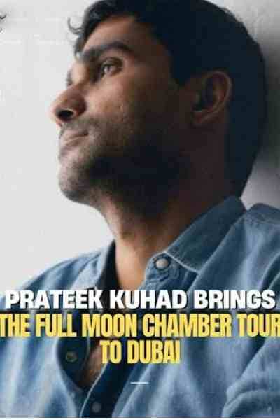 Prateek Kuhad Full Moon Chamber Tour Live in Dubai