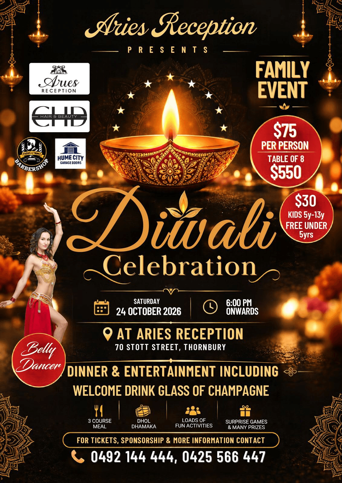 Diwali Celebration Melbourne - 2026