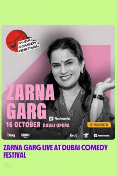 Zarna Garg Live at Dubai Comedy 2026