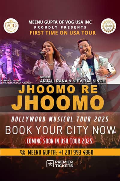 JHOOMO RE JHOOMO Ft. Anjali Rana & Shiv Raj Singh - USA Tour 2025