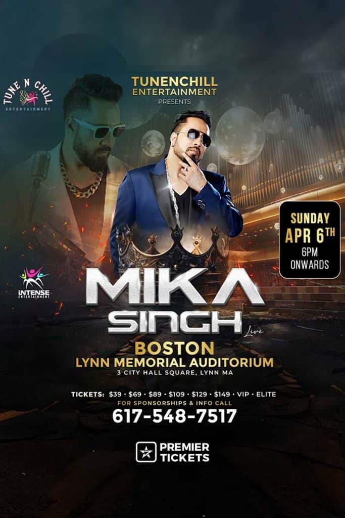 KING MIKA SINGH Live in Boston 2025 - Ultimate Party Concert