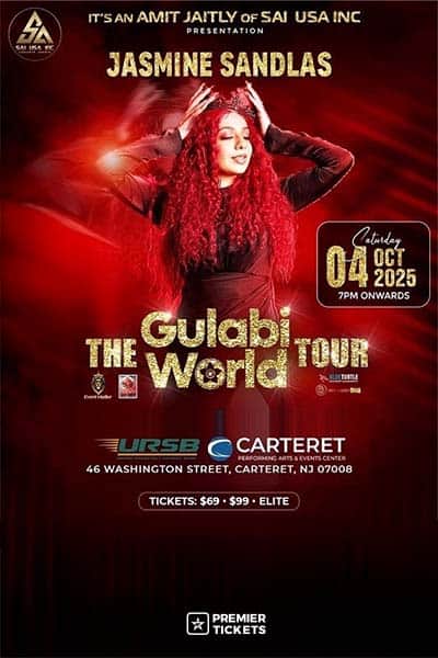 Jasmine Sandlas - The Gulabi World Tour Live In New Jersey