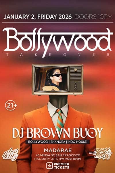 Bollywood Takeover at Madarae SF