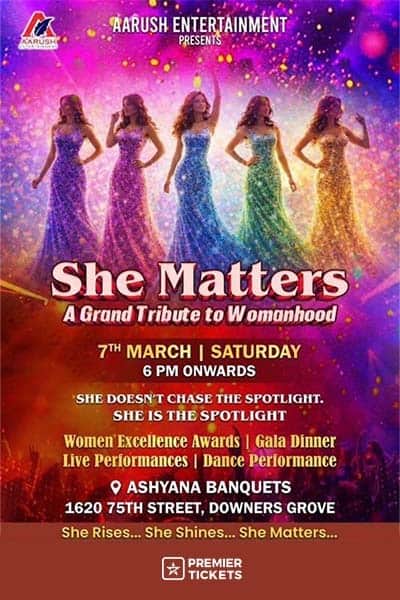 SHE MATTERS - A Tribute to Womanhood