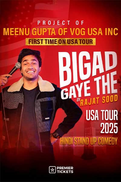 Bigad Gaye by Rajat Sood A The Standup Comedy Tour in USA